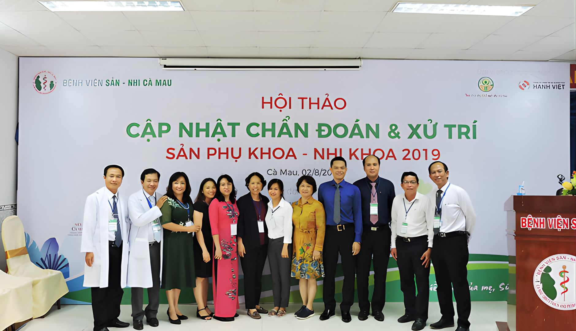 Công ty TNHH Dược Mỹ Phẩm Sen Vàng tham dự HỘI THẢO “CẬP NHẬT CHẨN ĐOÁN VÀ XỬ TRÍ SẢN PHỤ KHOA – NHI KHOA NĂM 2019 